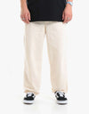 Route One Organic Baggy Pants - Off White