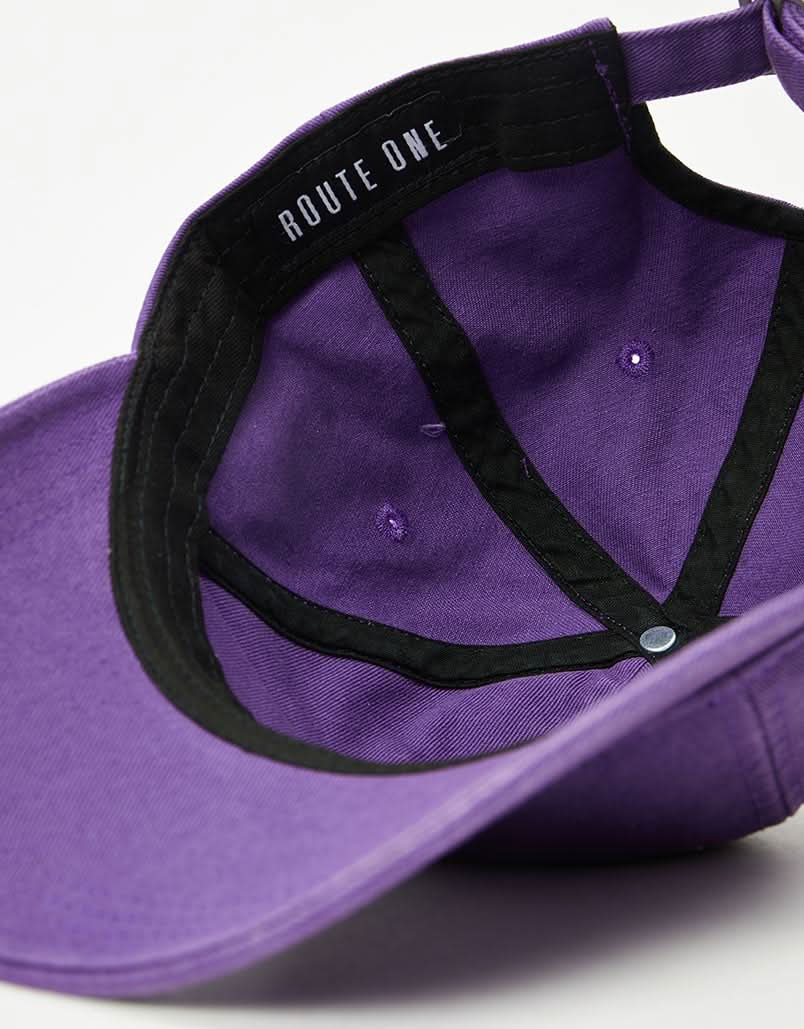 Casquette Route One Dad - Raisin