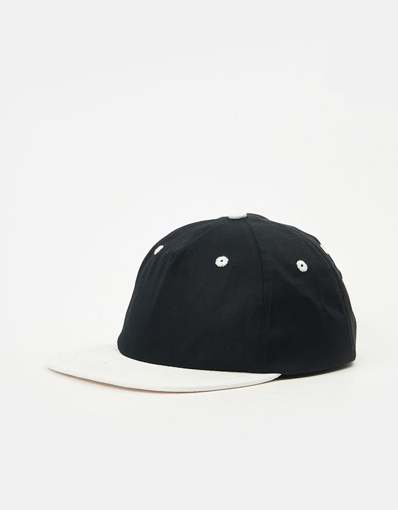 Casquette Snapback non structurée Route One - Noir/Naturel