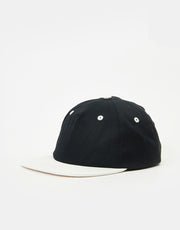 Cappellino snapback non strutturato Route One - Nero/Naturale