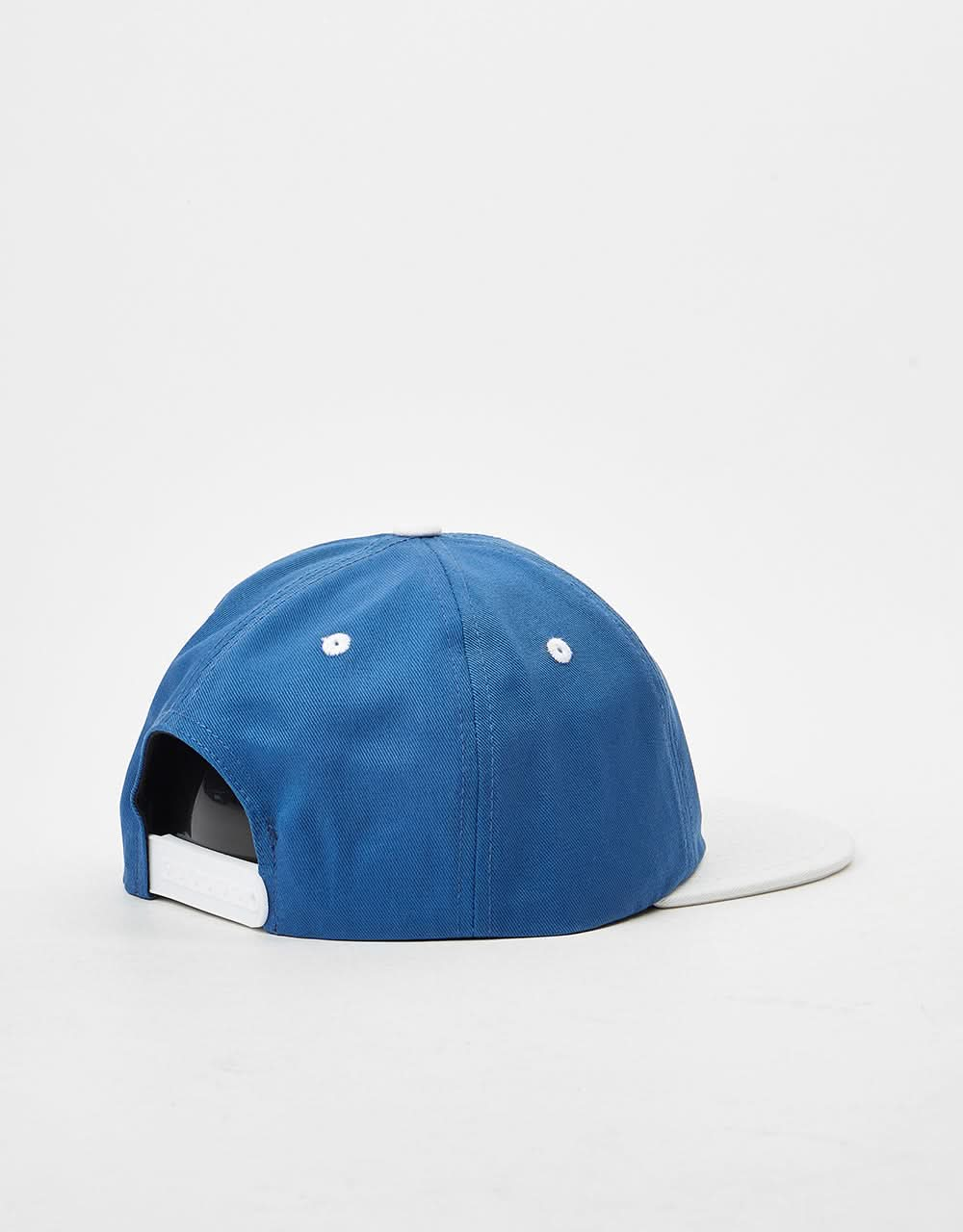 Route One Unstructured Snapback Cap - Air Force Blue/Natural