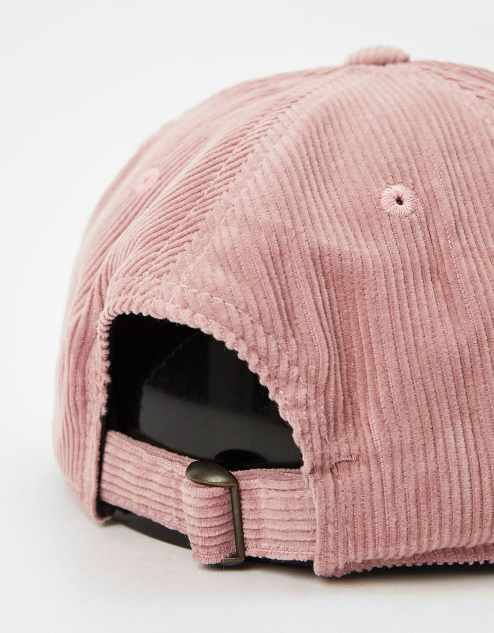 Route One Unstructured Cord 6 Panel Cap - Dusty Pink