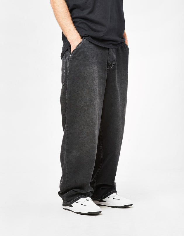 Jeans Route One Super Baggy XL in denim - Nero lavato