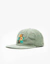 Route One The Good Life Cord Strapback Cap - Dusty Wave