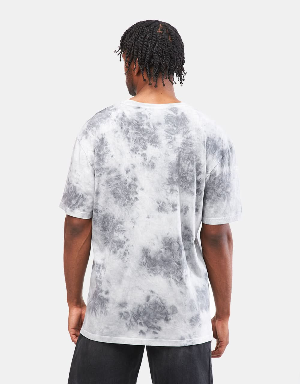 Route One Organic Tie Dye T-Shirt - Black