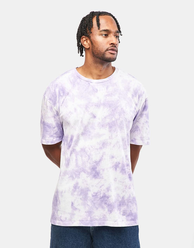 Route One Organic Tie Dye T-Shirt – Moderates Lila