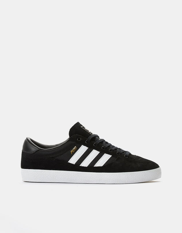 adidas Puig Indoor Skate-Schuhe – Schwarz/Weiß/Pulse Limette