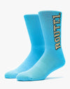 Route One Roll Up Socks - Blue