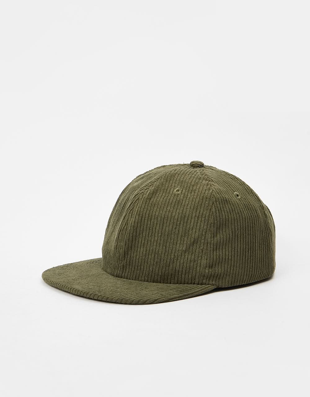 Route One Unstructured Cord 6 Panel Cap – Waldgrün