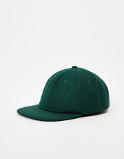 Gorra Route One de lana Melton sin estructura - Verde Bosque