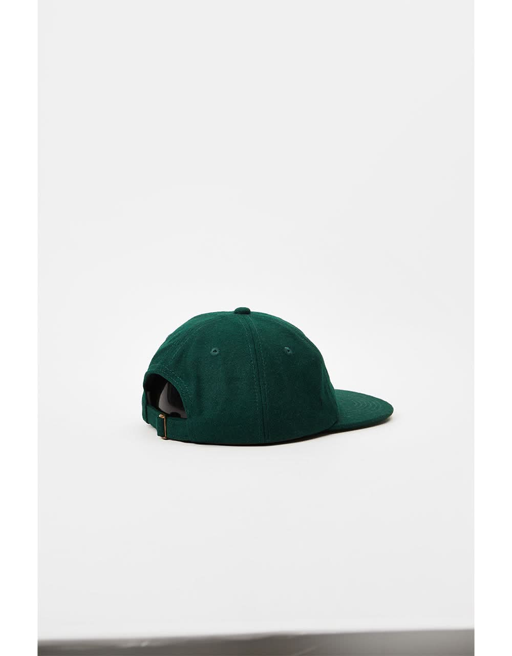 Gorra Route One de lana Melton sin estructura - Verde Bosque