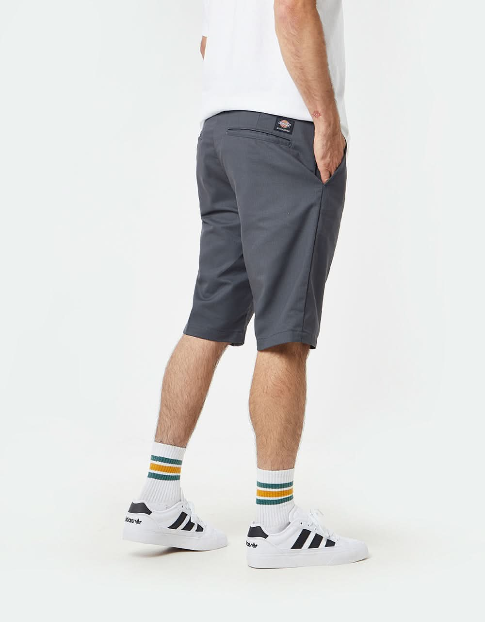 Dickies Slim Flex Work Short - Charcoal Grey