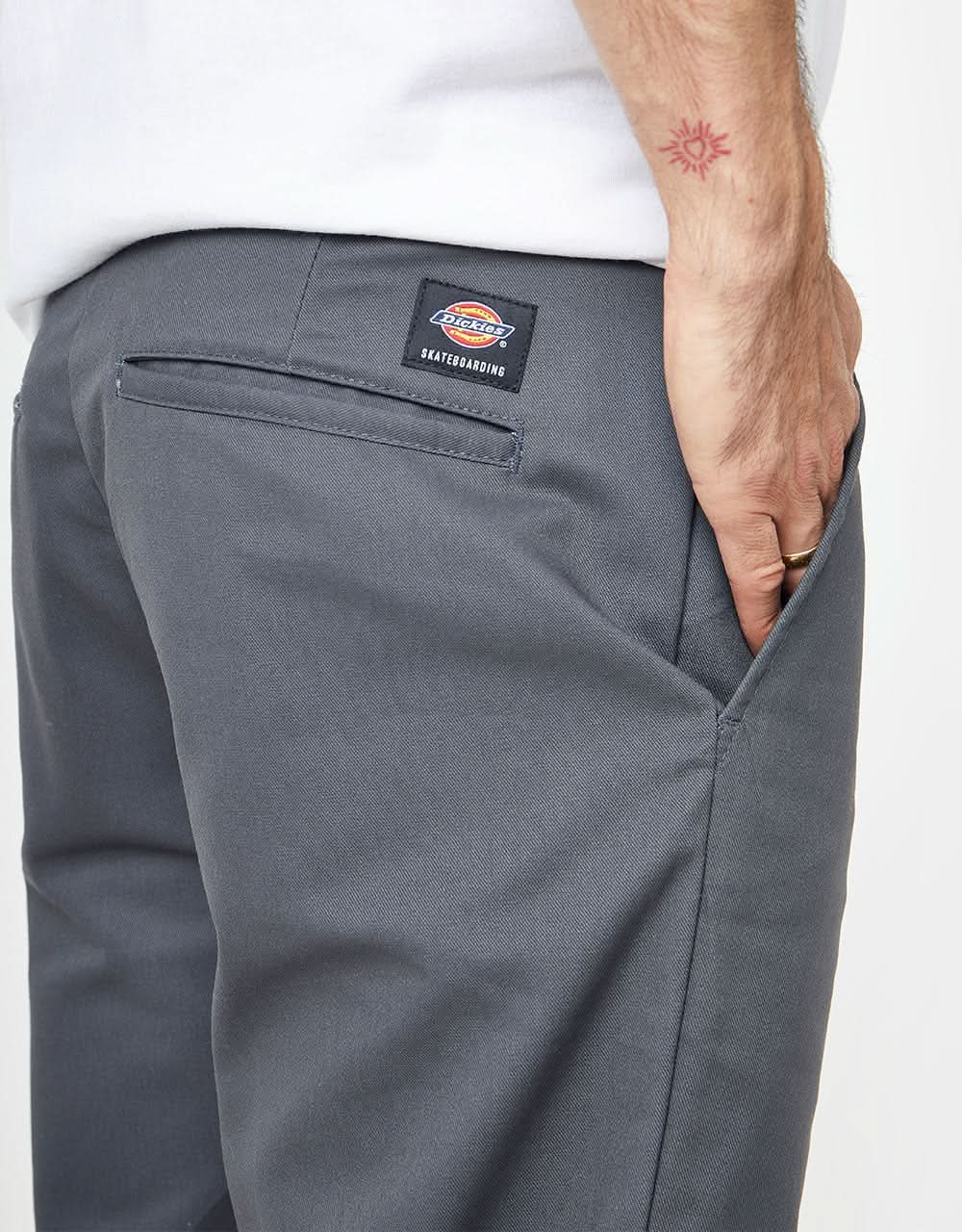 Dickies Slim Flex Work Short - Charcoal Grey