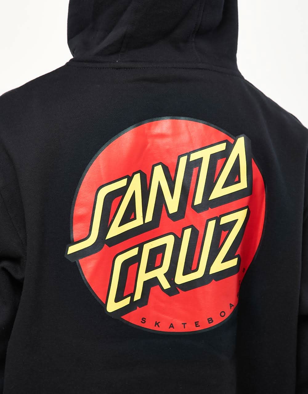 Sudadera con capucha Santa Cruz Classic Dot Chest - Negro