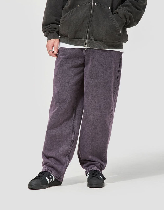 Jeans Route One Super Baggy Denim - Viola moderato