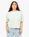 Vans Womens Time Off Stripe Top - Celadon Green