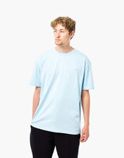 Route One Bio-T-Shirt – Himmelblau