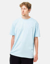 Route One Organic T-Shirt - Sky Blue