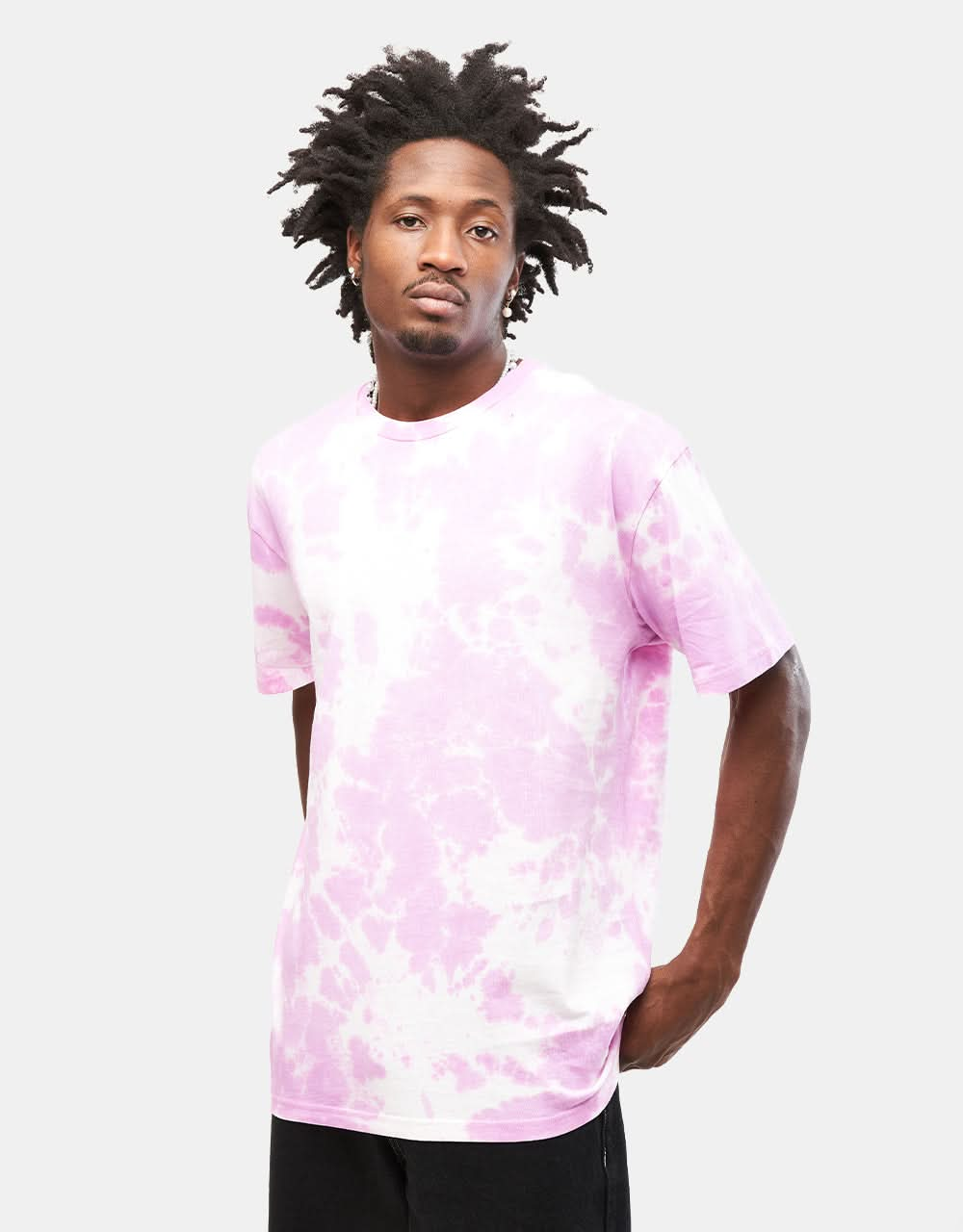 T-shirt tie-dye biologique Route One - Trèfle