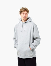 Route One Organic Premium Pullover Hoodie - Heather Grey