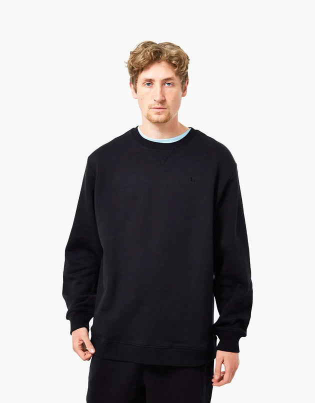 Sweat-shirt Bio Premium Route One - Noir