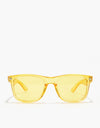 Route One Wayfarer Sunglasses - Clear Yellow