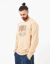 Route One Dawn Of Time Sweatshirt - Nude