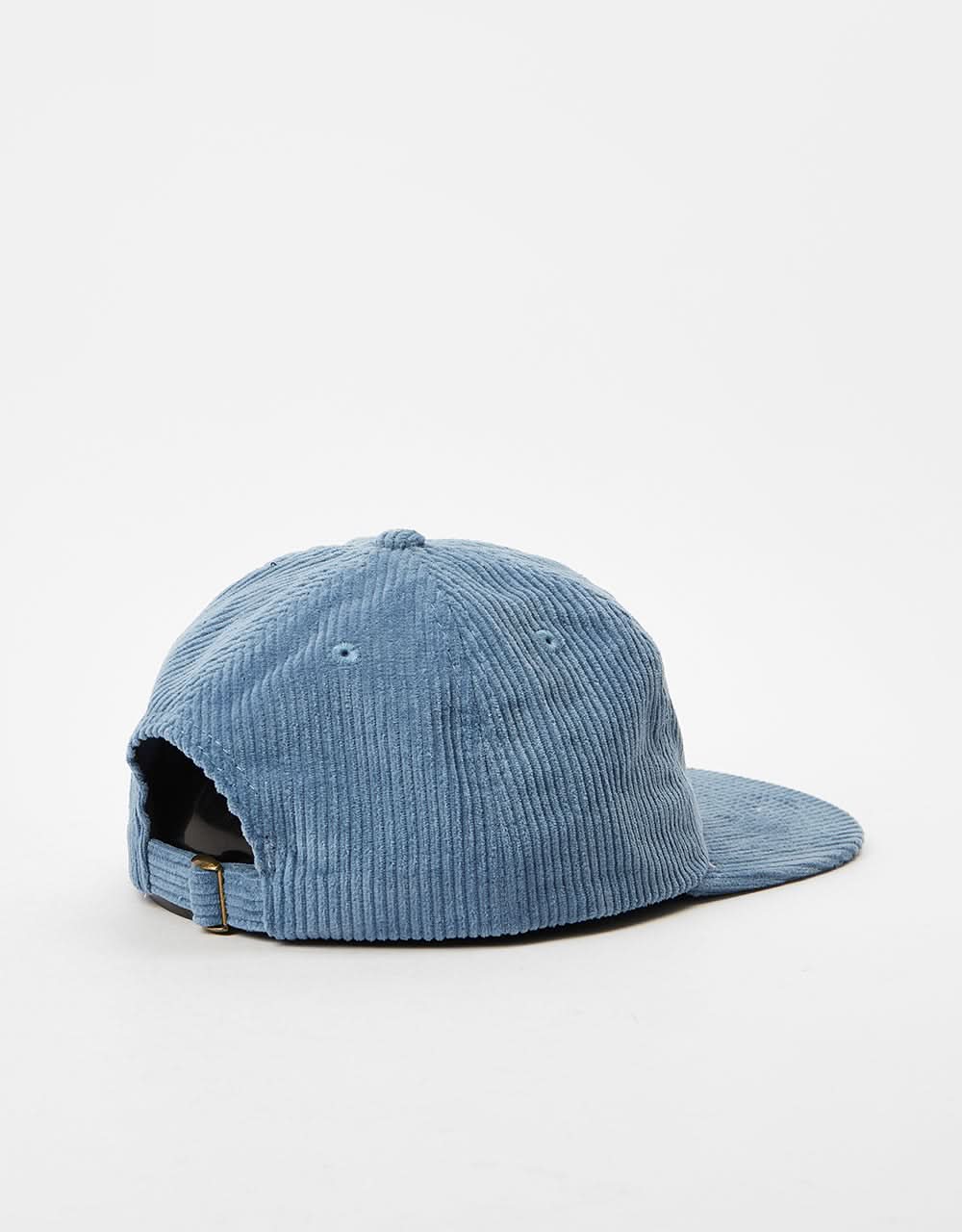 Route One Unstructured Cord 6 Panel Cap – Steinblau