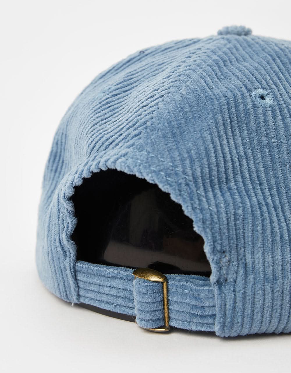 Route One Unstructured Cord 6 Panel Cap - Stone Blue