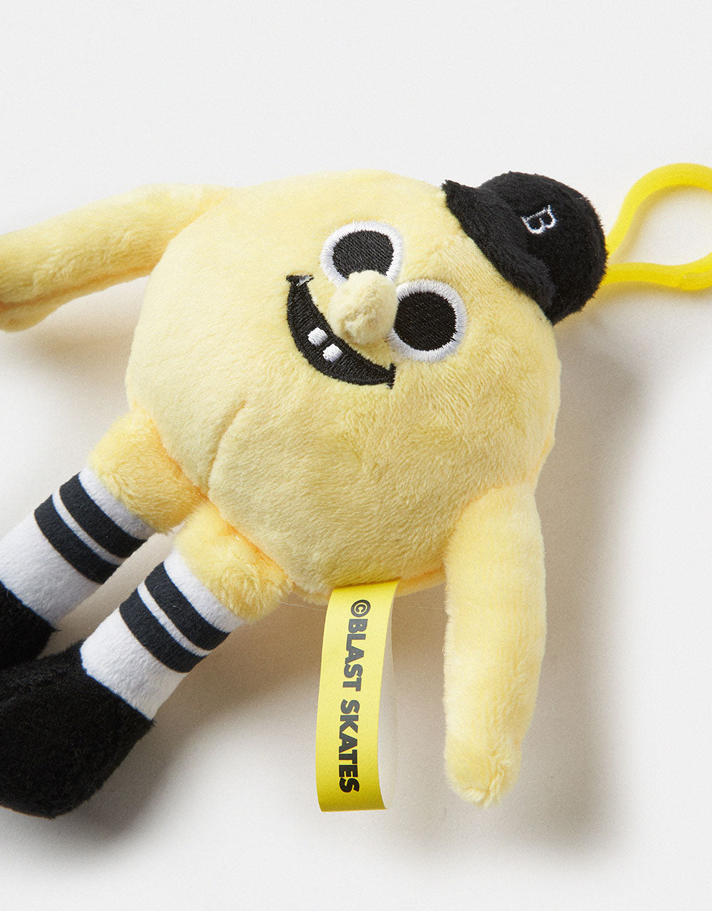 Blast Skates Mascot Plush Key Ring - Yellow