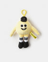 Blast Skates Mascot Plush Key Ring - Yellow