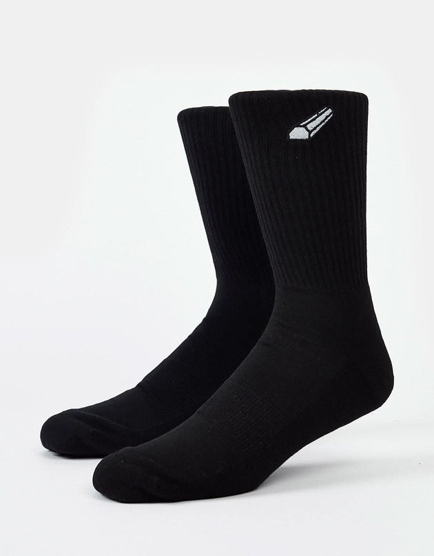 Route One Curb Socken – Schwarz