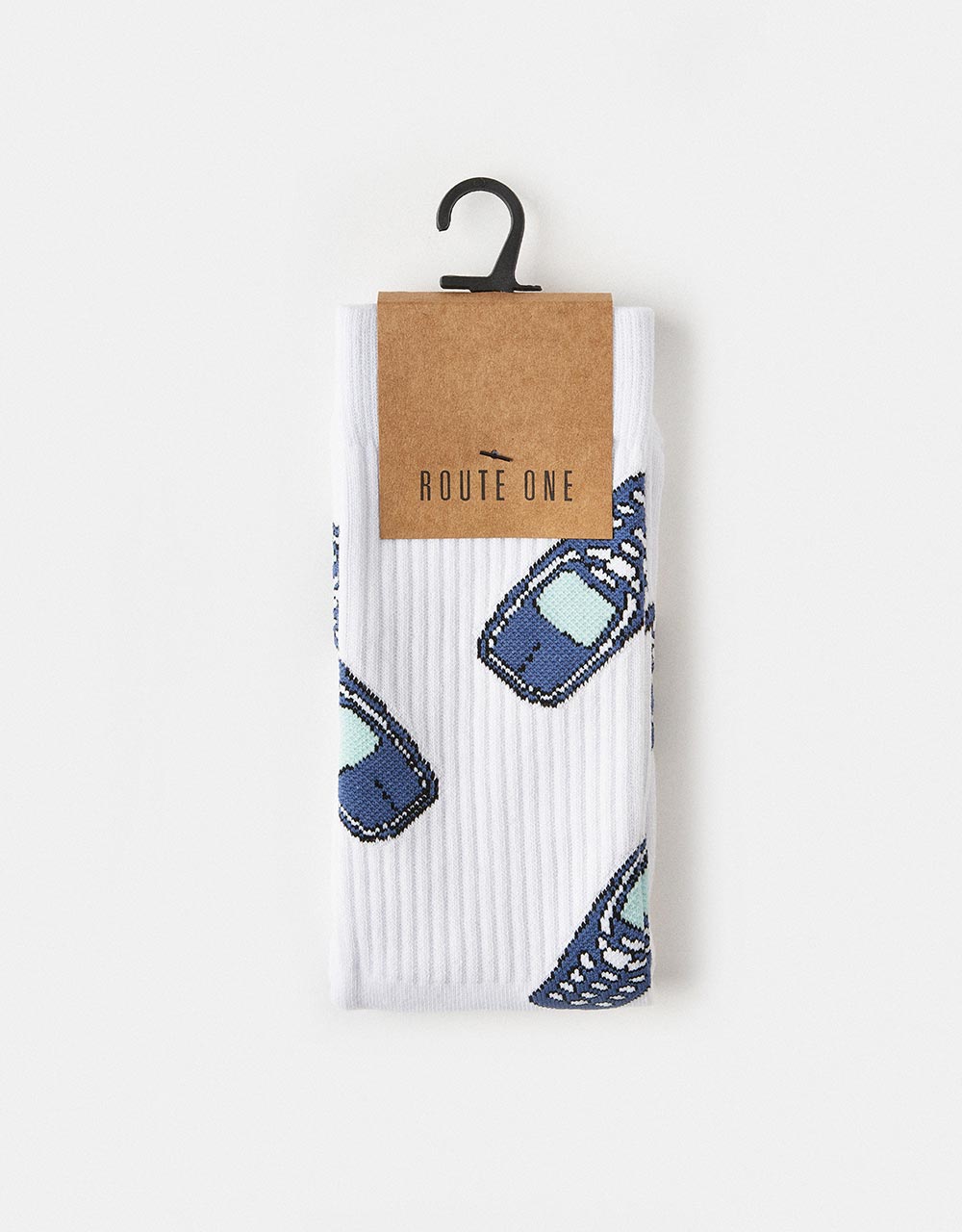 Route One 3310 Socks - White