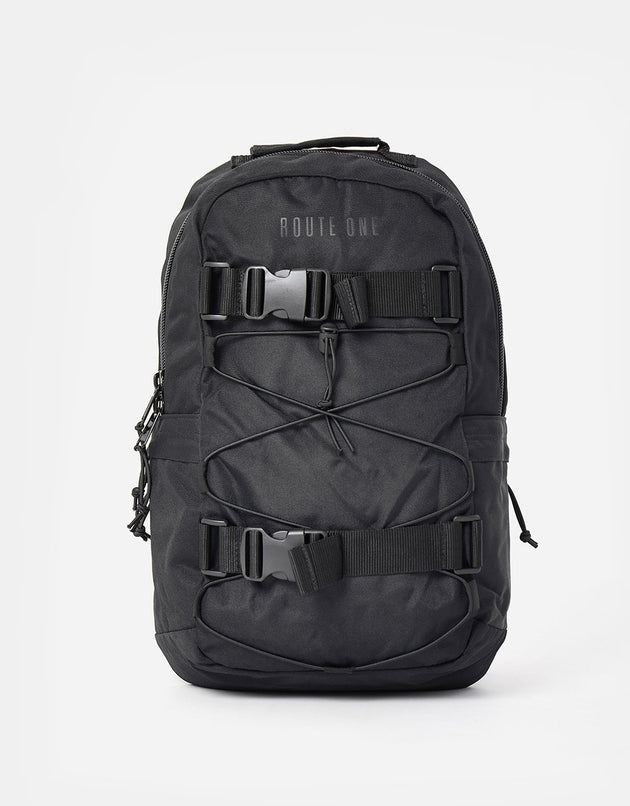 Route One Recycled Field Skatepack - Black