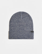 Route One Recycled NY Cuff Beanie - Heather Blue