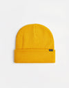 Route One Recycled Fisherman Beanie - Mustard