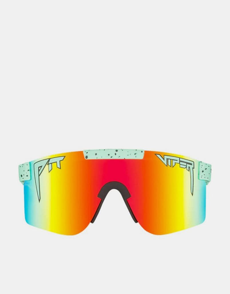 Pit Viper Poseidon Polarized Sunglasses - Rainbow Mirror