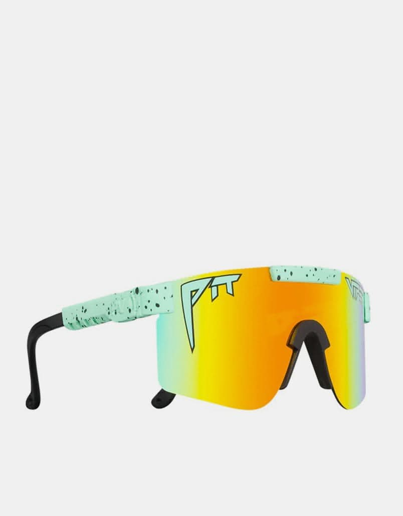 Pit Viper Poseidon Polarized Sunglasses - Rainbow Mirror