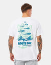 Route One Croak T-Shirt - White