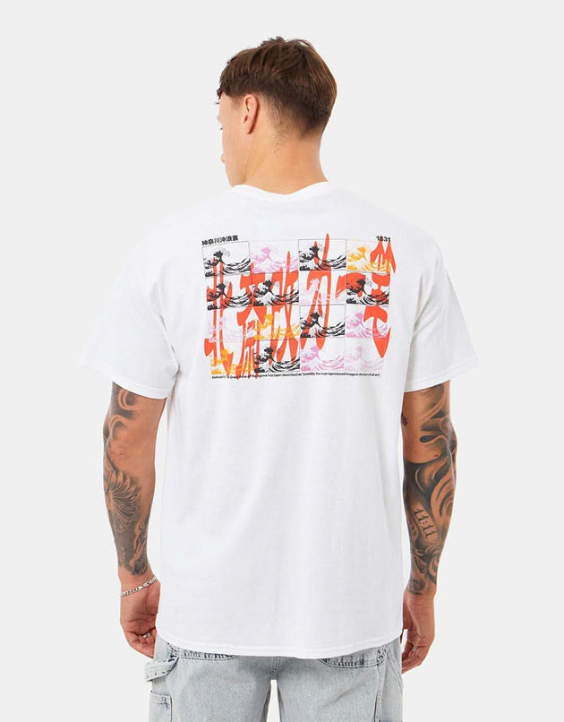 Route One Great Wave T-Shirt - White