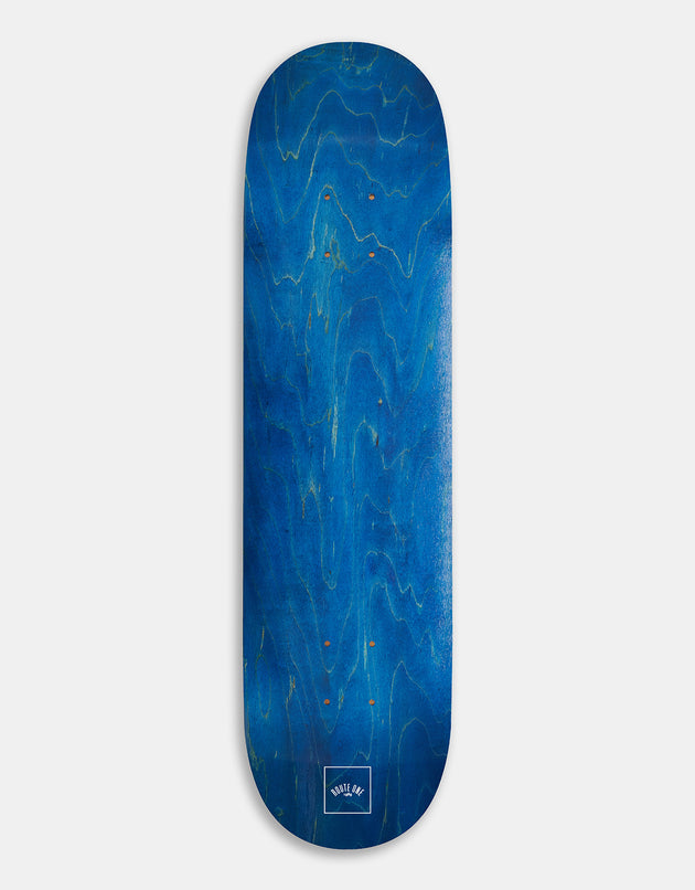 Route One Mini Logo 'OG Shape' Skateboard Deck - Blue/White