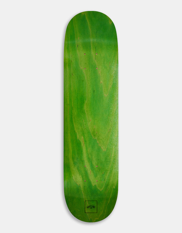 Route One Mini Logo 'OG Shape' Skateboard Deck - Green/Black