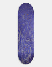 Route One Mini Logo 'OG Shape' Skateboard Deck - Purple/White