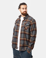 Route One Logan Flannel Shirt - Grey