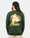 Route One What Are The Chances Sweatshirt - Forest Green