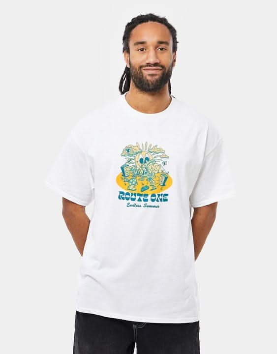 Route One Endless Summer T-Shirt - White