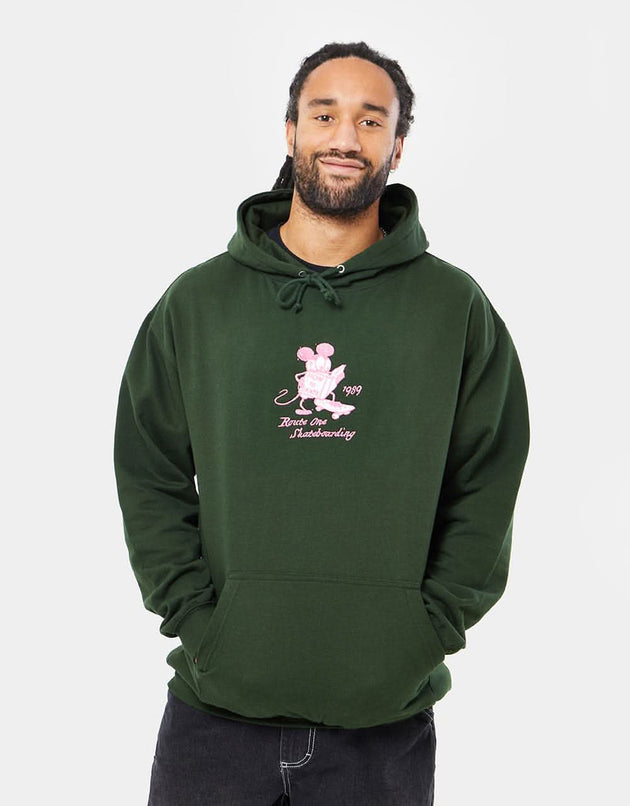 Route One How To Pullover Hoodie - Forest Green