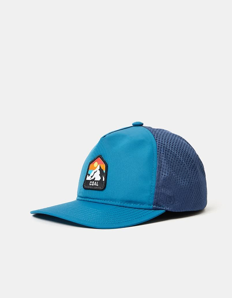 Coal One Peak Snapback Cap - Teal