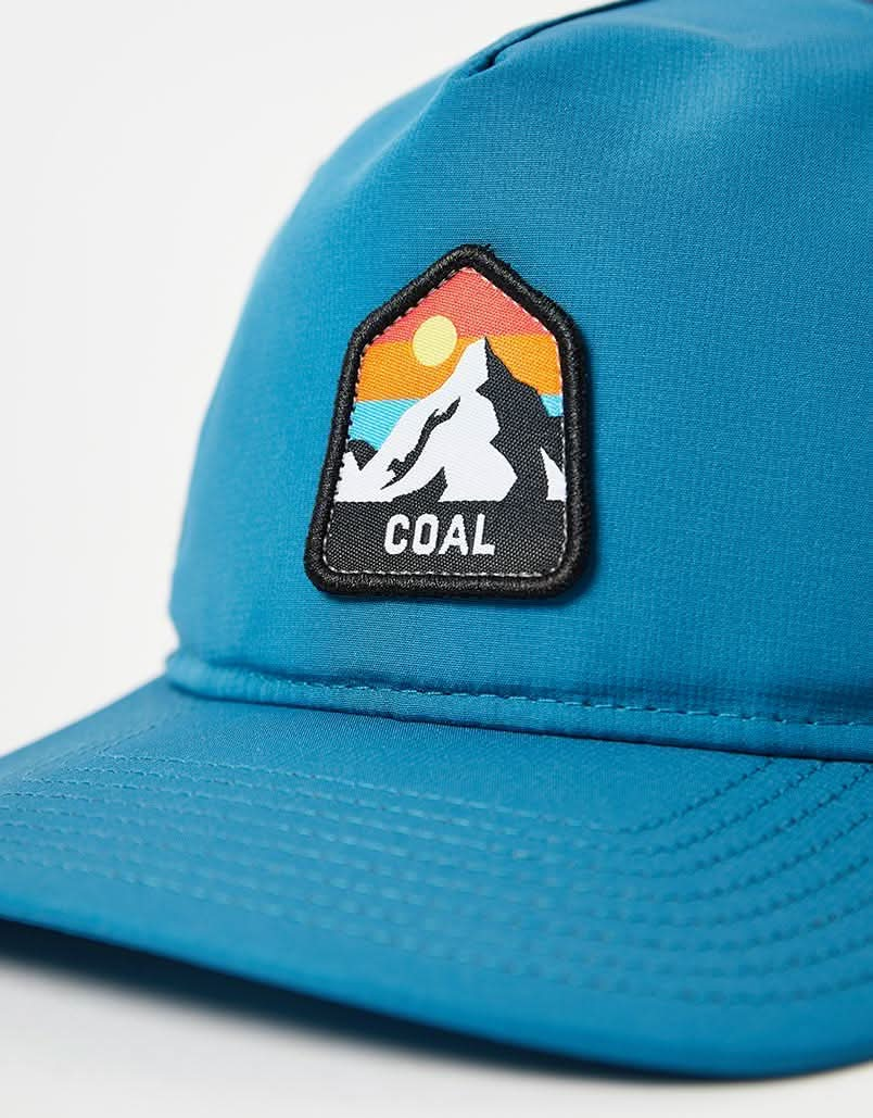 Coal One Peak Snapback Cap - Teal