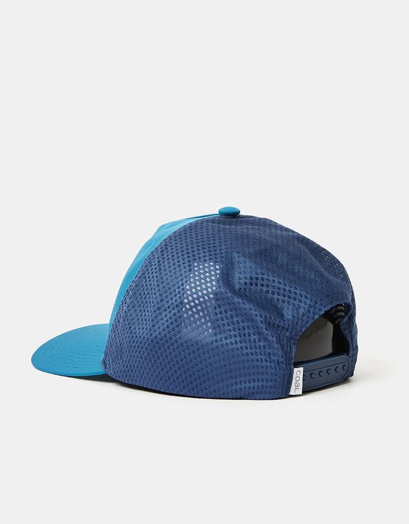 Coal One Peak Snapback Cap - Teal